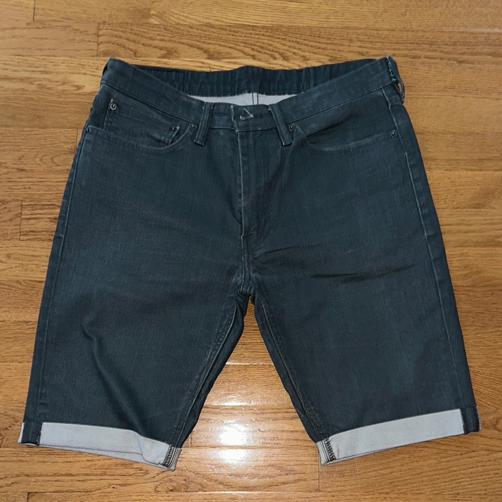 Men's Blueish gray Denim Shorts